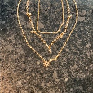 Three tier fashion necklace NEW